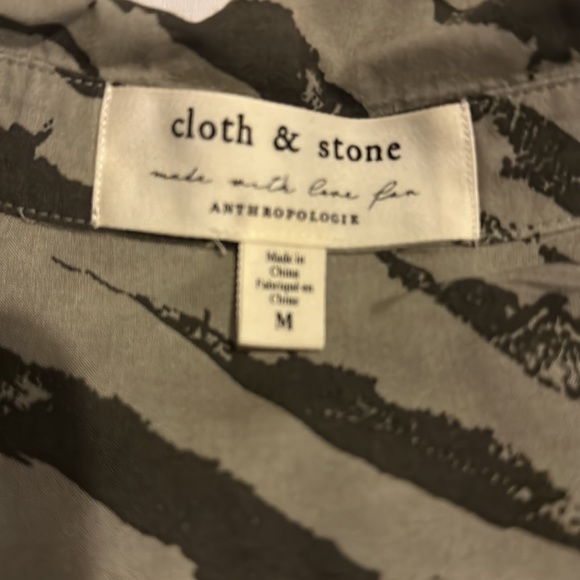 Cloth and Stone for Anthropologie Print Blouse - Picture 2 of 4